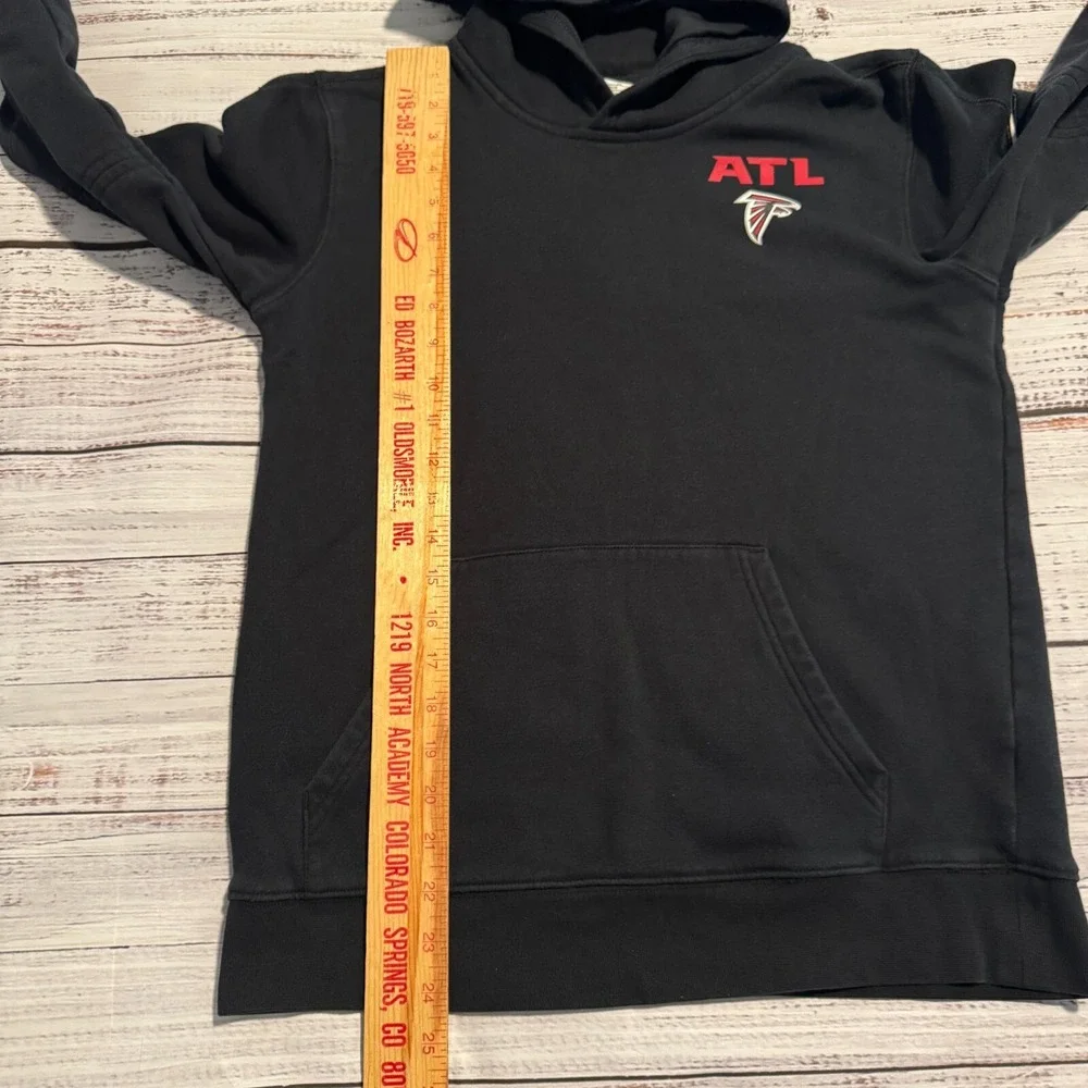 Nike Atlanta‎ Falcons NFL Hoodie Hooded Sweatshirt Black Youth Size XL